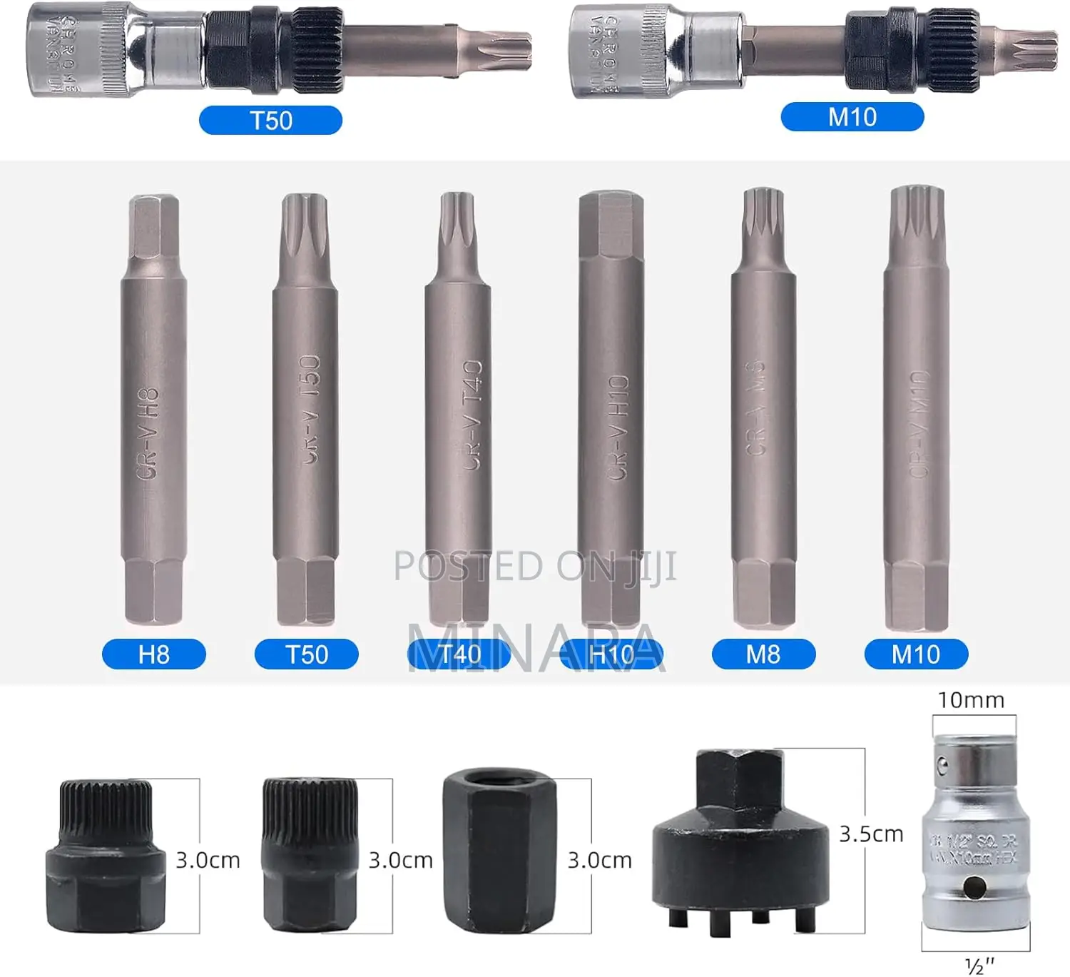 13 Pcs, Alternator Freewheel Pulley Removal Installation Tool Kit