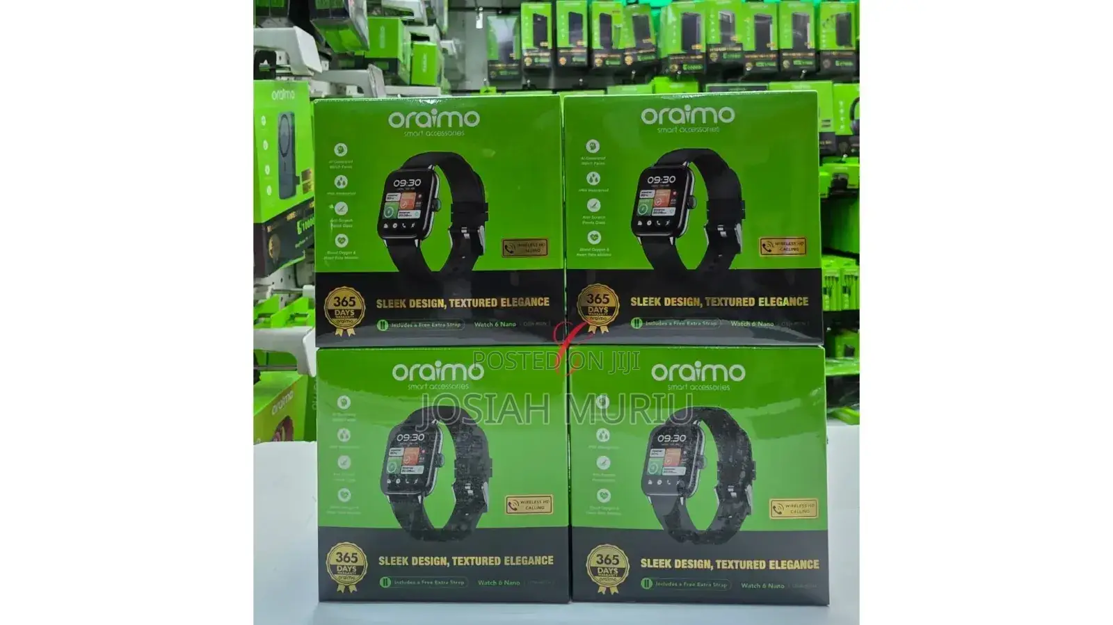 Oraimo *Watch 6* Nano Osw-807n 1.52" TFT Full Touch Smart Watch