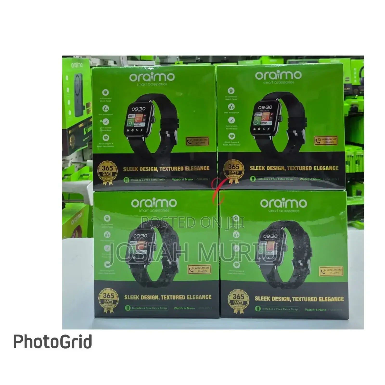 Oraimo *Watch 6* Nano Osw-807n 1.52" TFT Full Touch Smart Watch