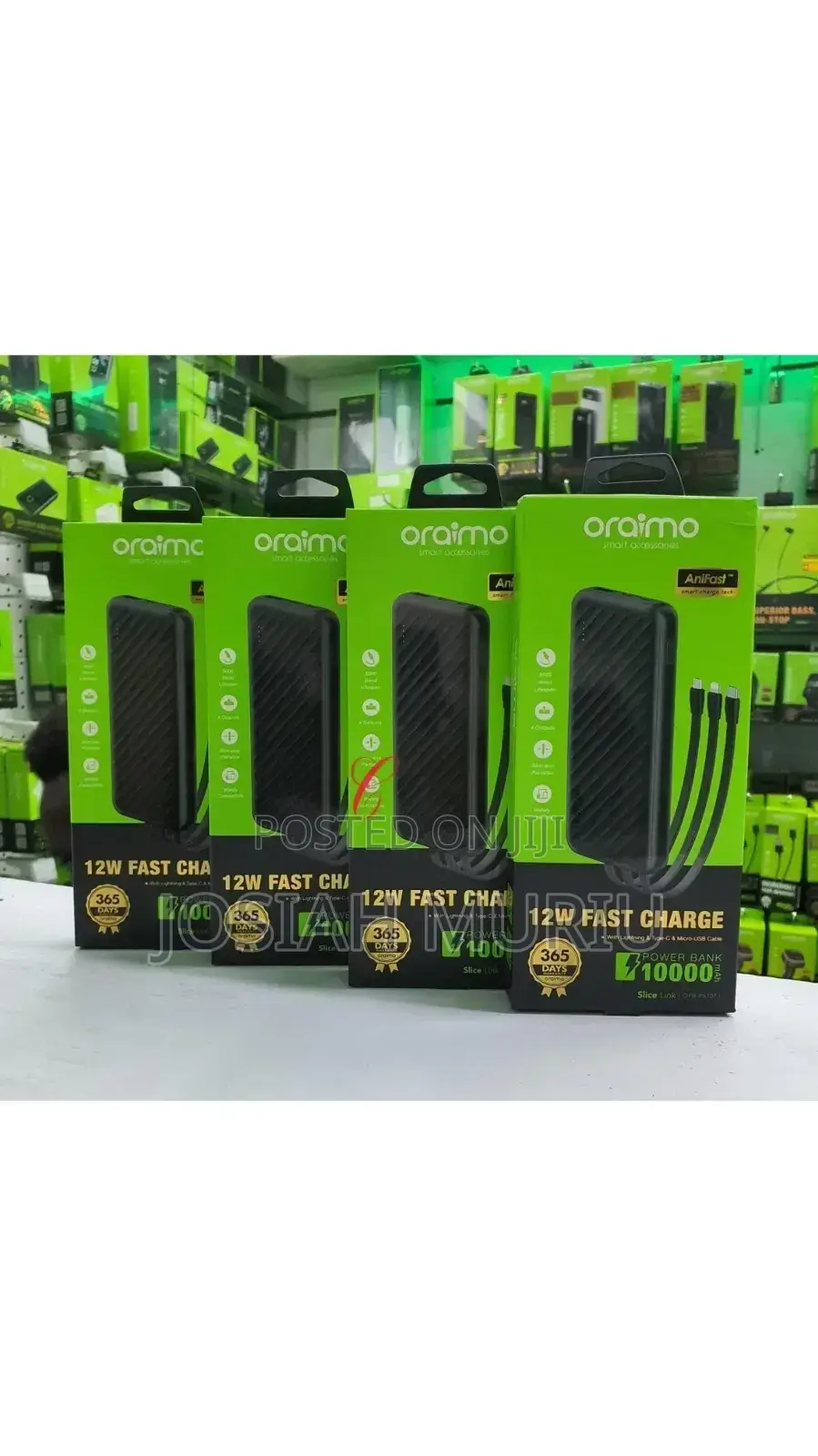 Oraimo Slice Link Opb-P5101 10,000mah Power Bank