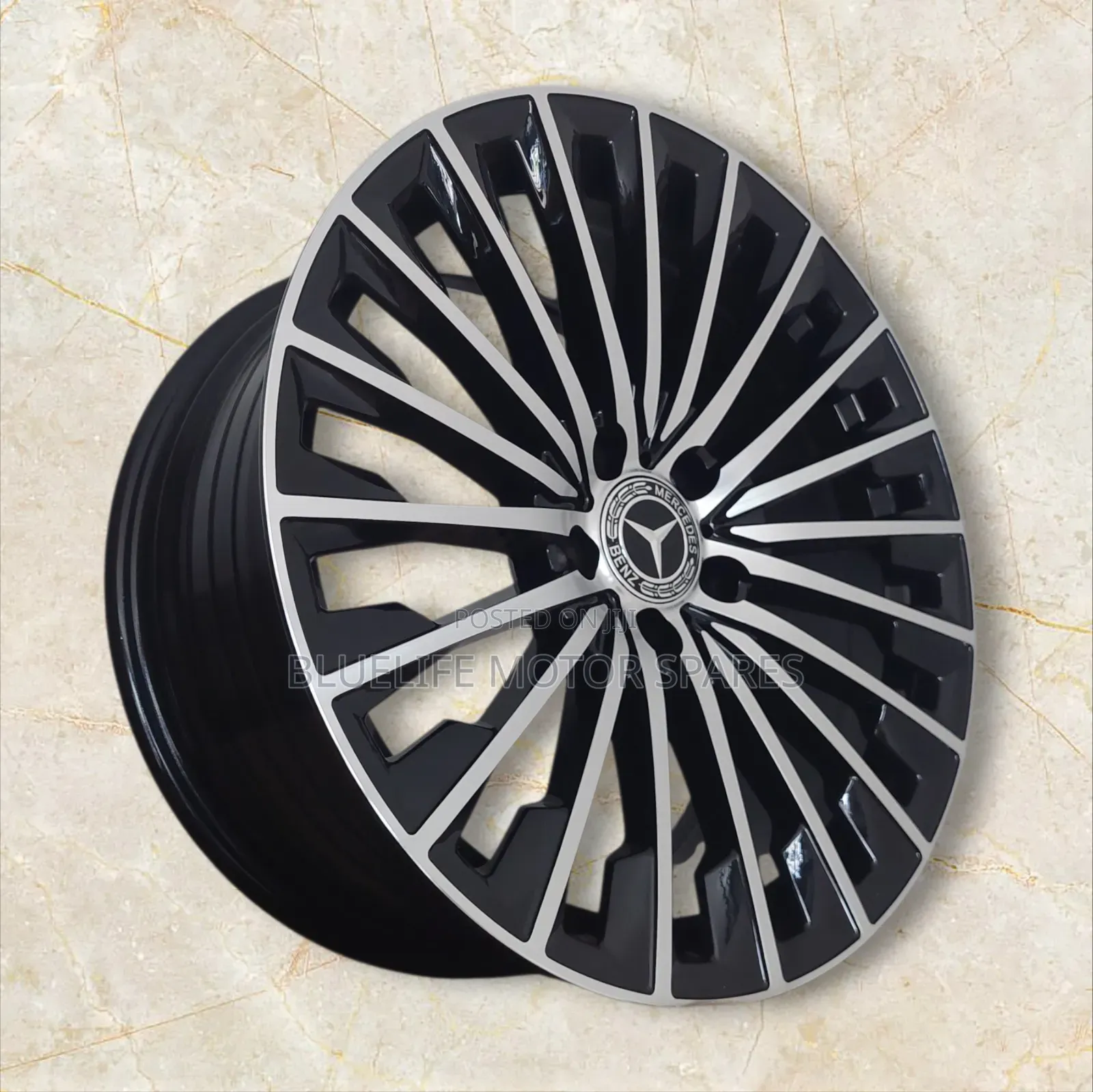 4pcs Size 18 Rims for Mercedes Benz (Multispoke Bmf)