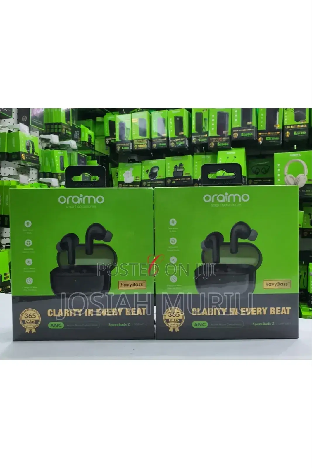 *
Oraimo Spacebuds Z Otw-625 Anc True Wireless Earphones
