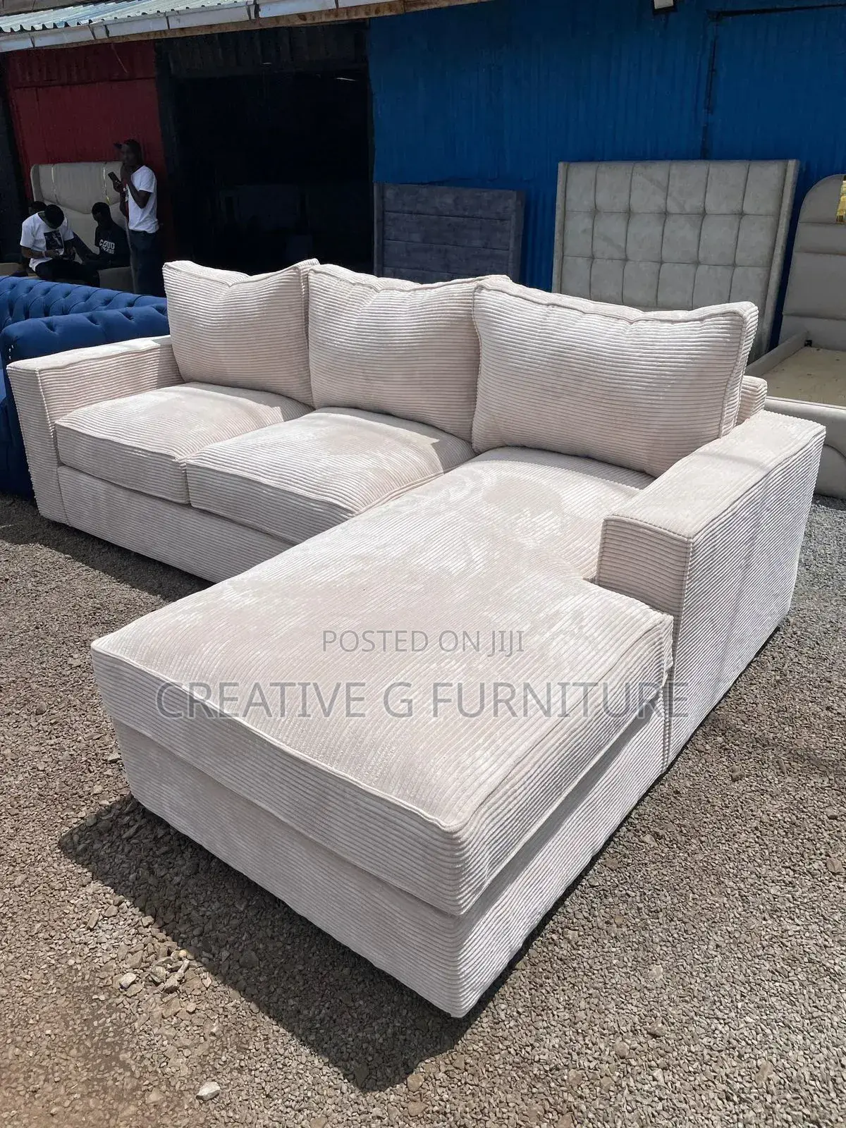 A Cream Co-Dry Sofa