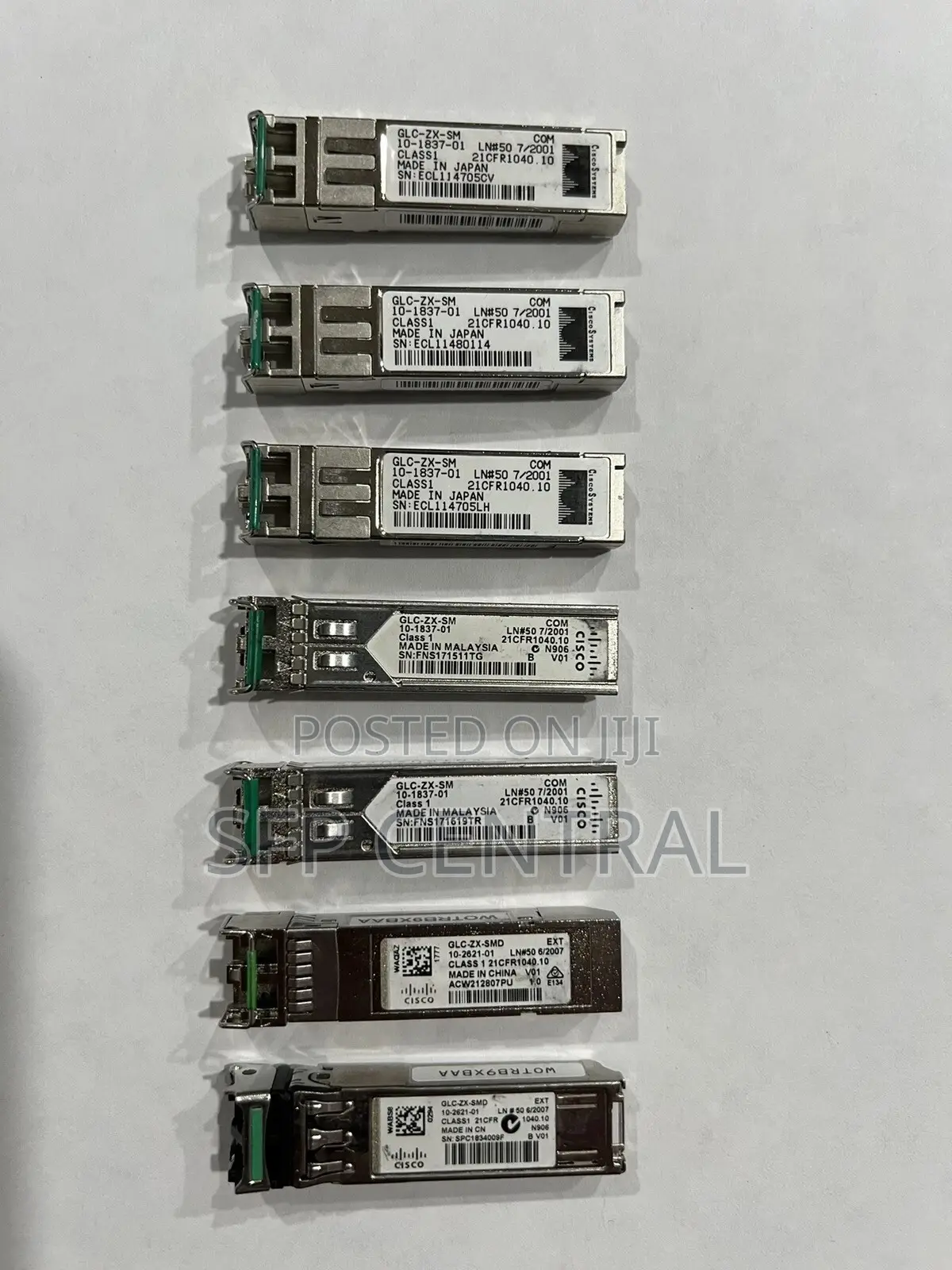 Cisco GLC-Zx-Sm 1000base-Zx 80km Long-Range SFP Transceiver