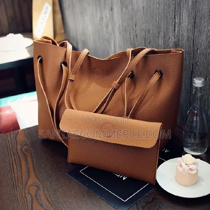 2 PCS Women Shoulder and Hand Bag