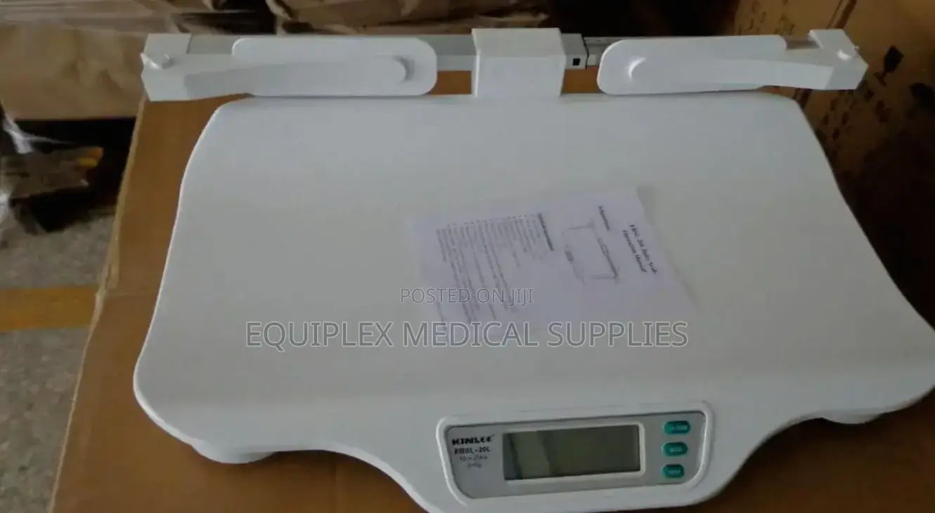 Digital Baby Scale (With Height Meter Up to 20kgs)