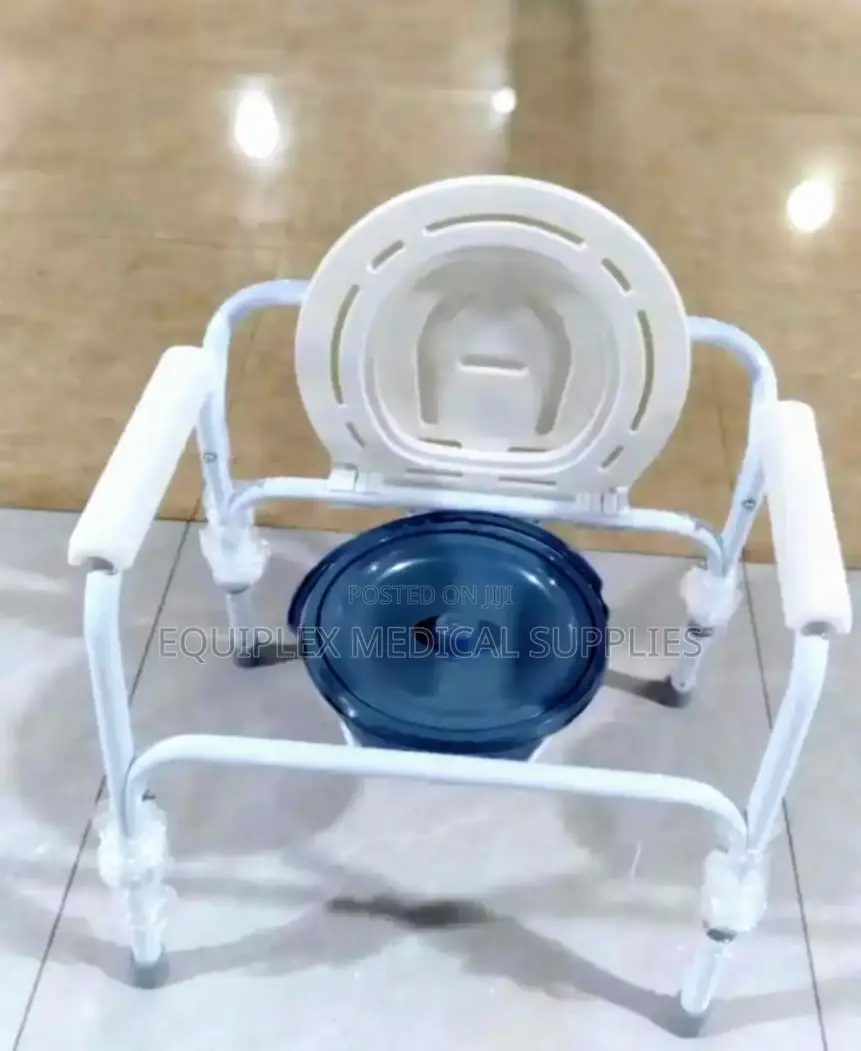 Extra Wide Commode Seat / Commode Chair (Strong and Durable)