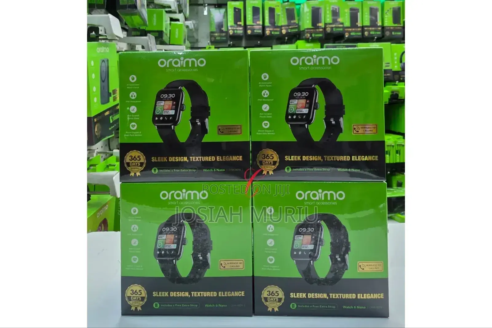 Osw-807n Oraimo *Watch 6* 1.52" TFT Full Touch Smart Watch