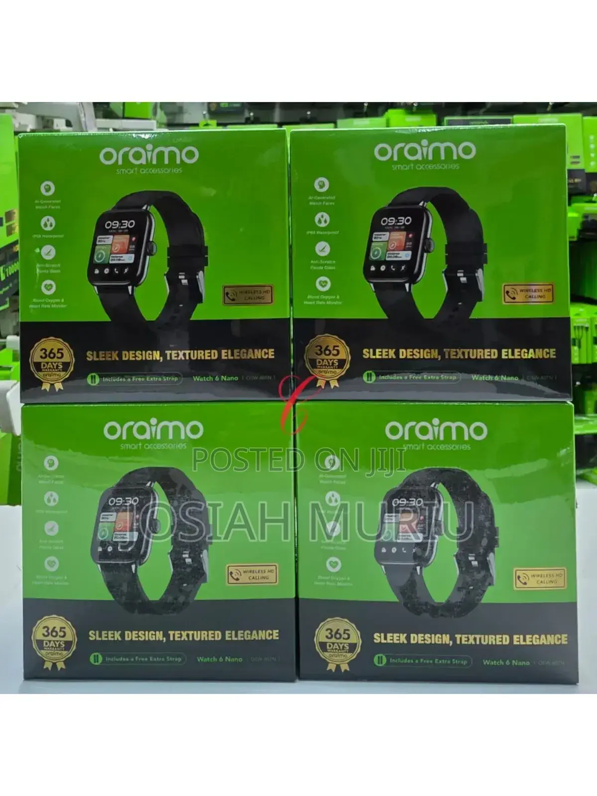 Osw-807n Oraimo *Watch 6* 1.52" TFT Full Touch Smart Watch