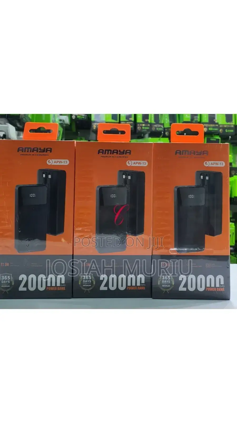 Amaya Apw-13 Power Bank 20000mah 22.5w Super Fast Charging