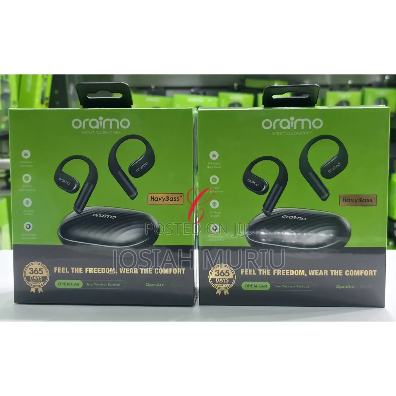 Oraimo Openarc Opn-675 Open Ear True Wireless Earbuds