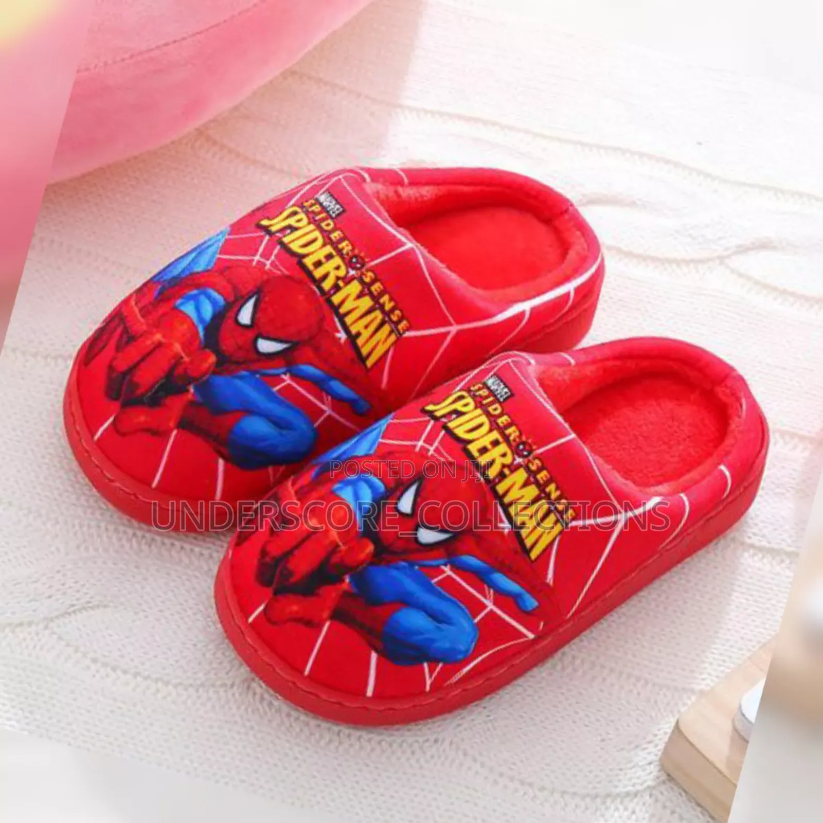 Cartoon Themed Furry Indoor Slippers for Kids