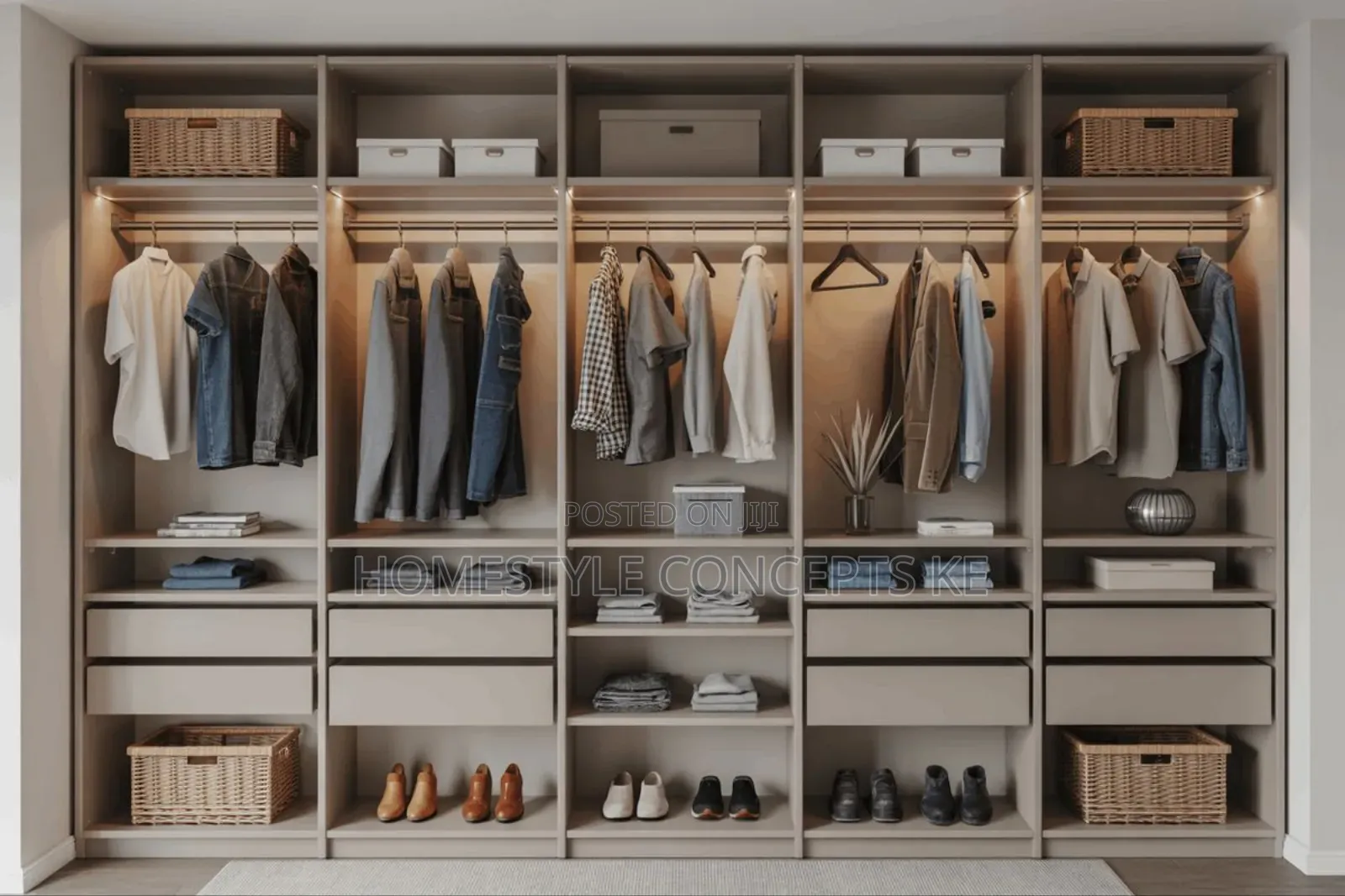 Interior Design Renovation Gypsum Kitchen Wardrobes Tv Unit Dining