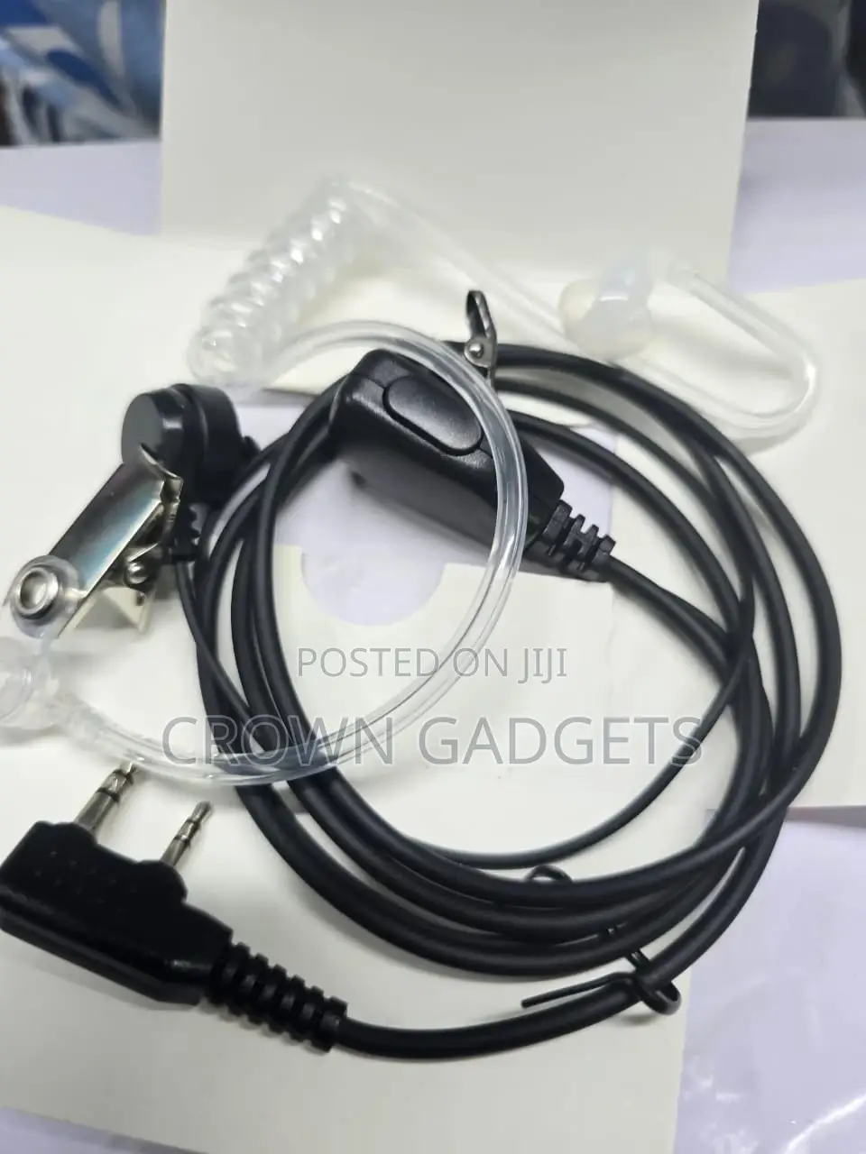 Fbi Two-Way Radio Surveillance Earpiece