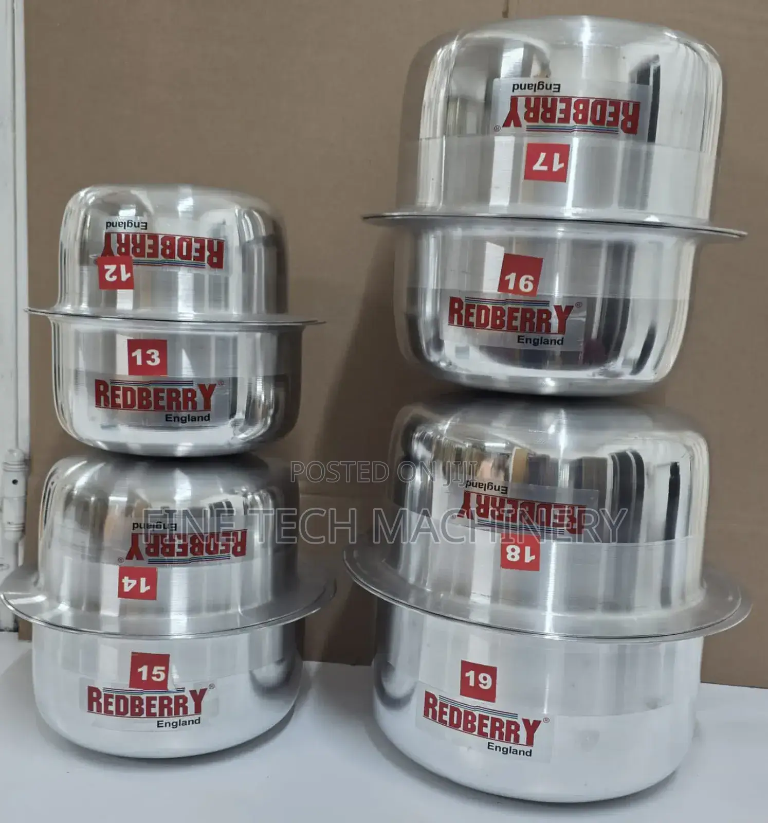 Redberry Aluminium Sufuria