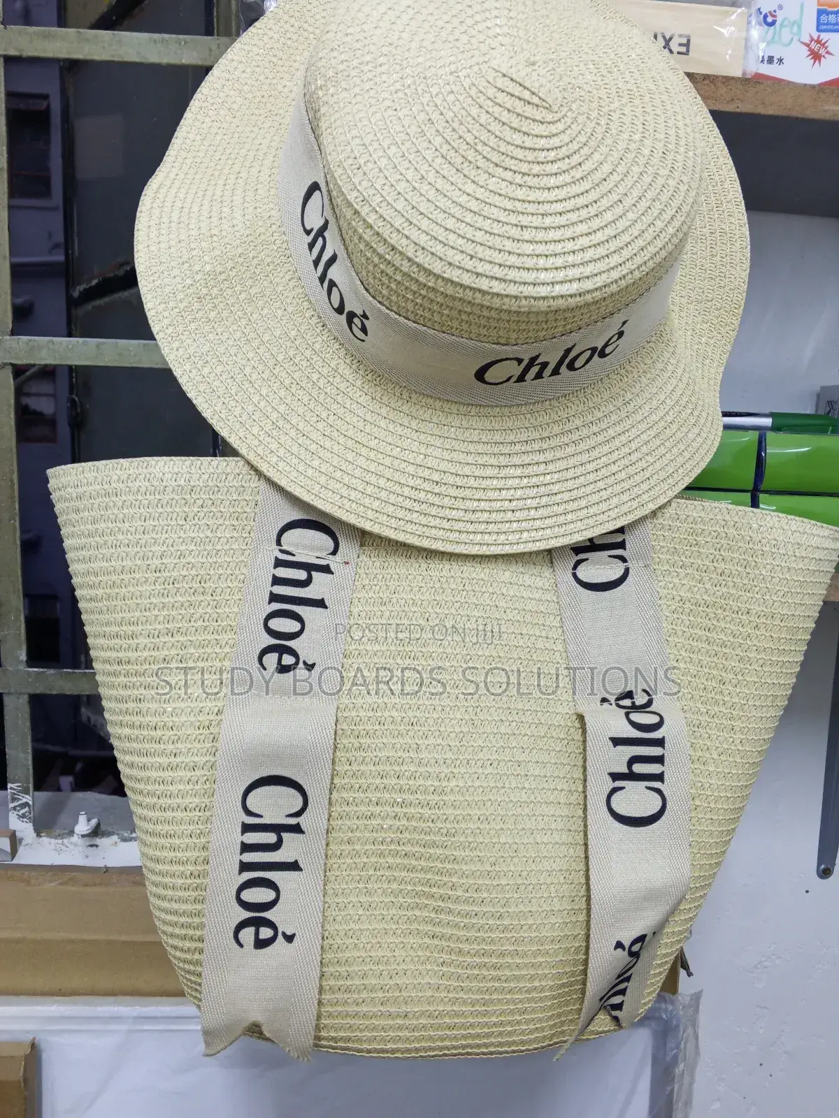 Women Chloe Bag and Hat Set