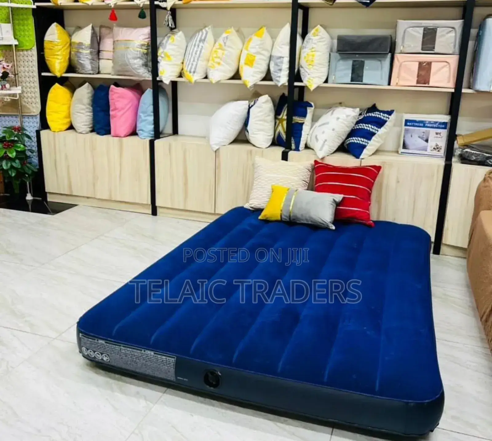 Intex Inflatable Mattress With Free Electric Pump 3 By 6