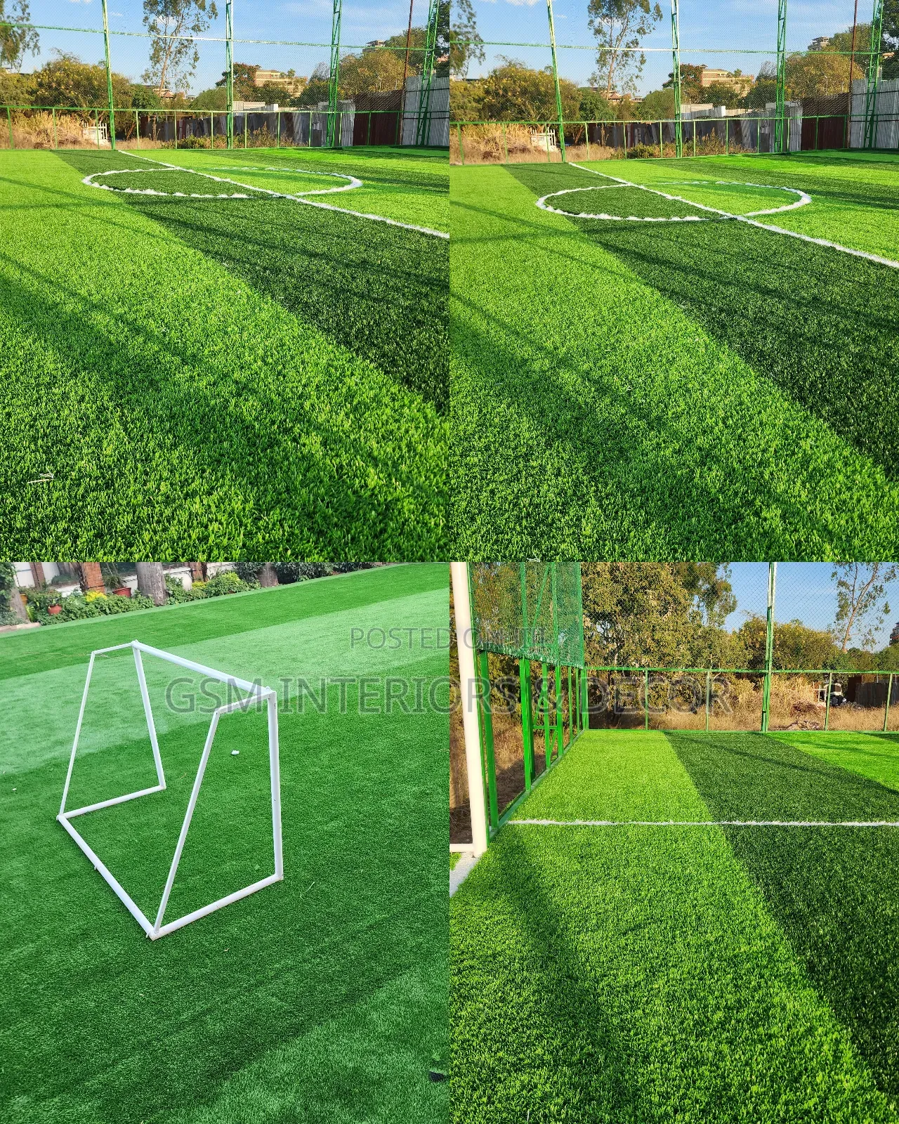 Premium Football Green Grass Carpets Bicolpurs
