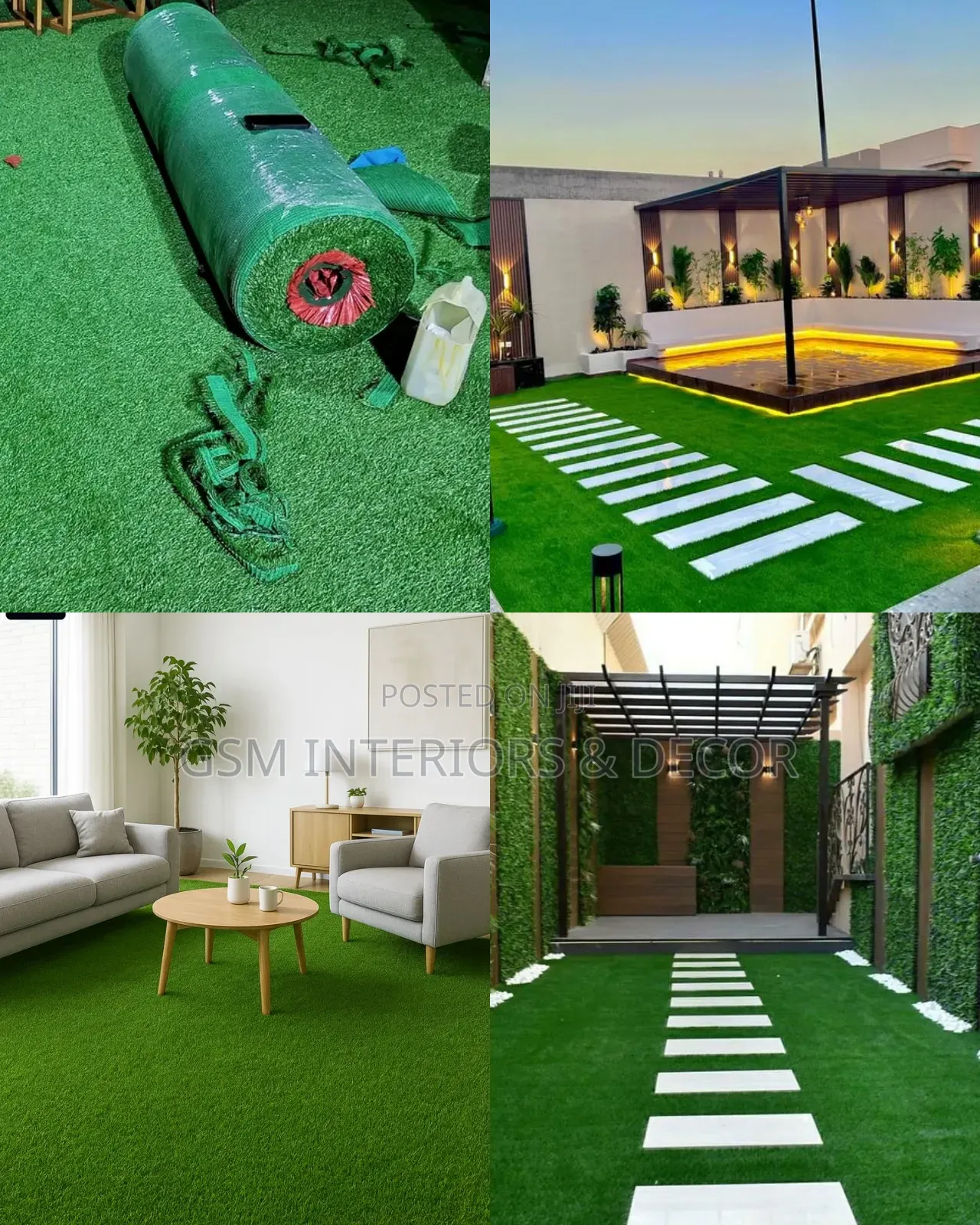 Green Grass Carpets on Mazeras Corridor