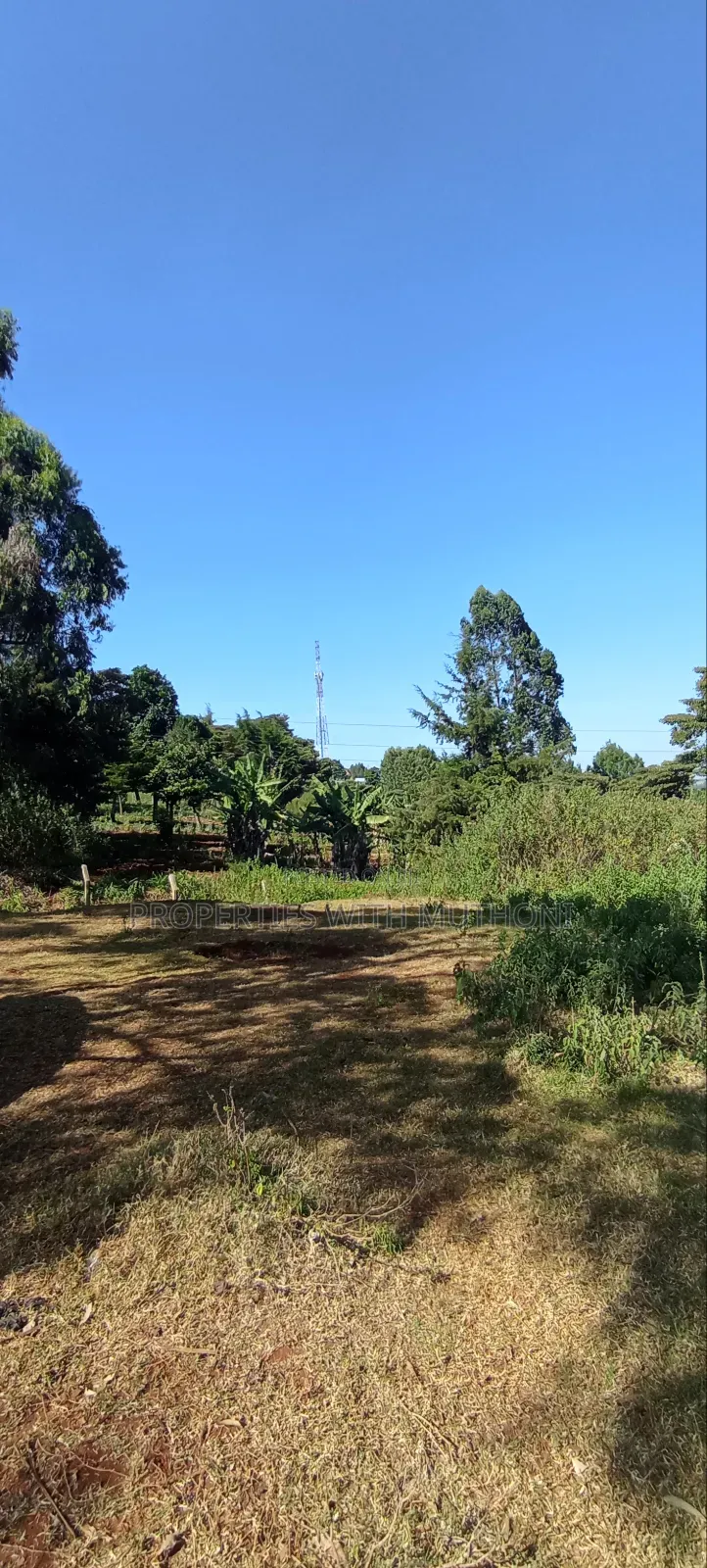 Commercial Plot for Sale in Thogoto, Kikuyu.