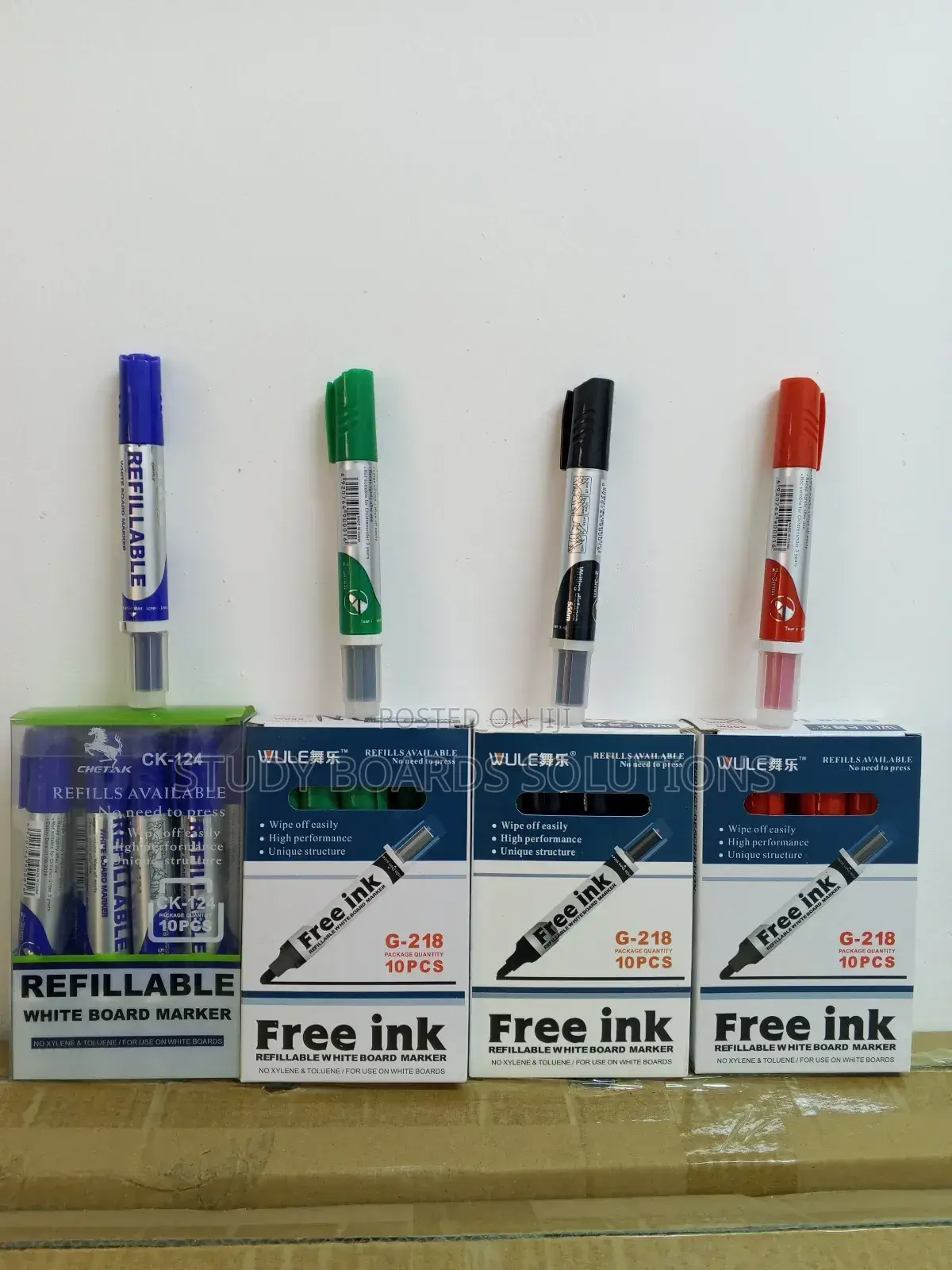 Dry Erase Refillable Whiteboard Markers