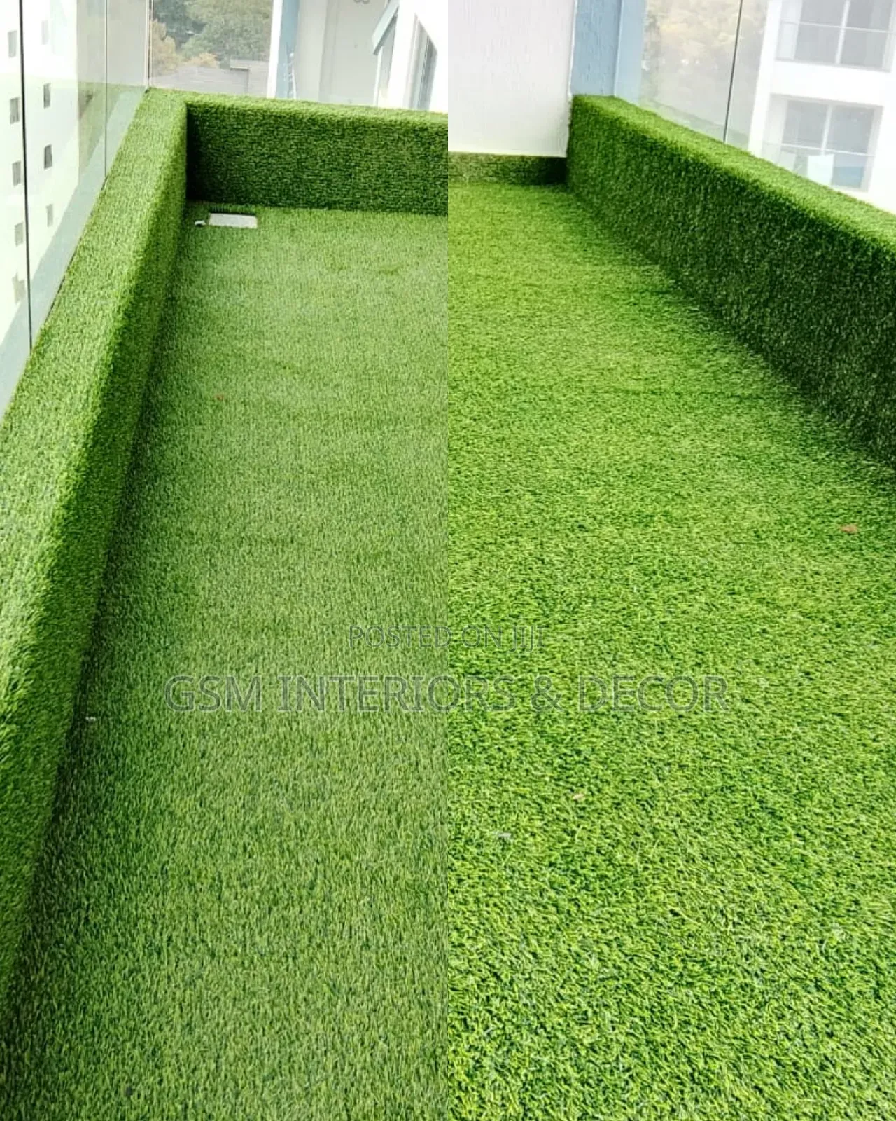 Artificial Green Balcony Carpets Trigen