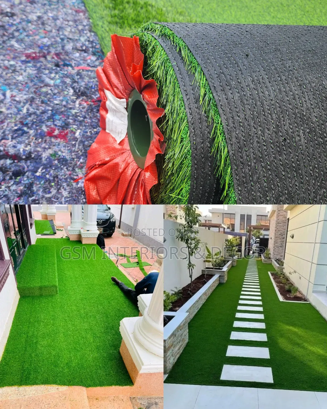 Fluff Edges Artificial Grass Carpets