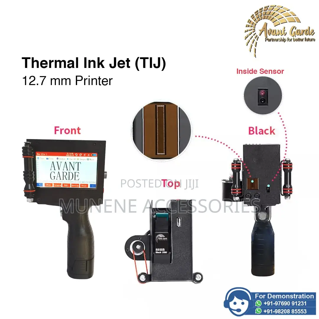 Ink Handheld Inkjet Printing for Metal Plastic Qr Code Batch Marking