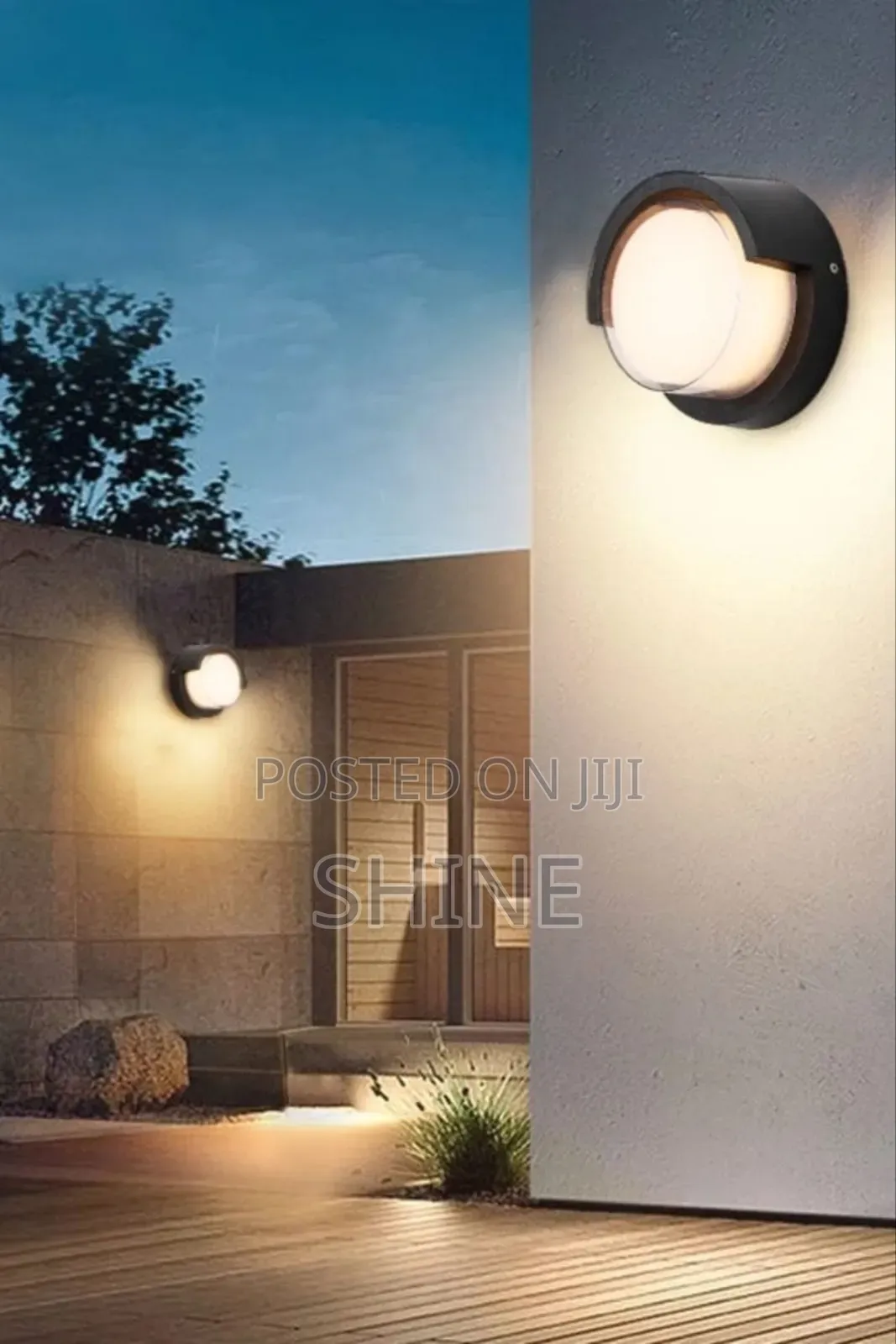 Indoor and Outdoor Wall Light