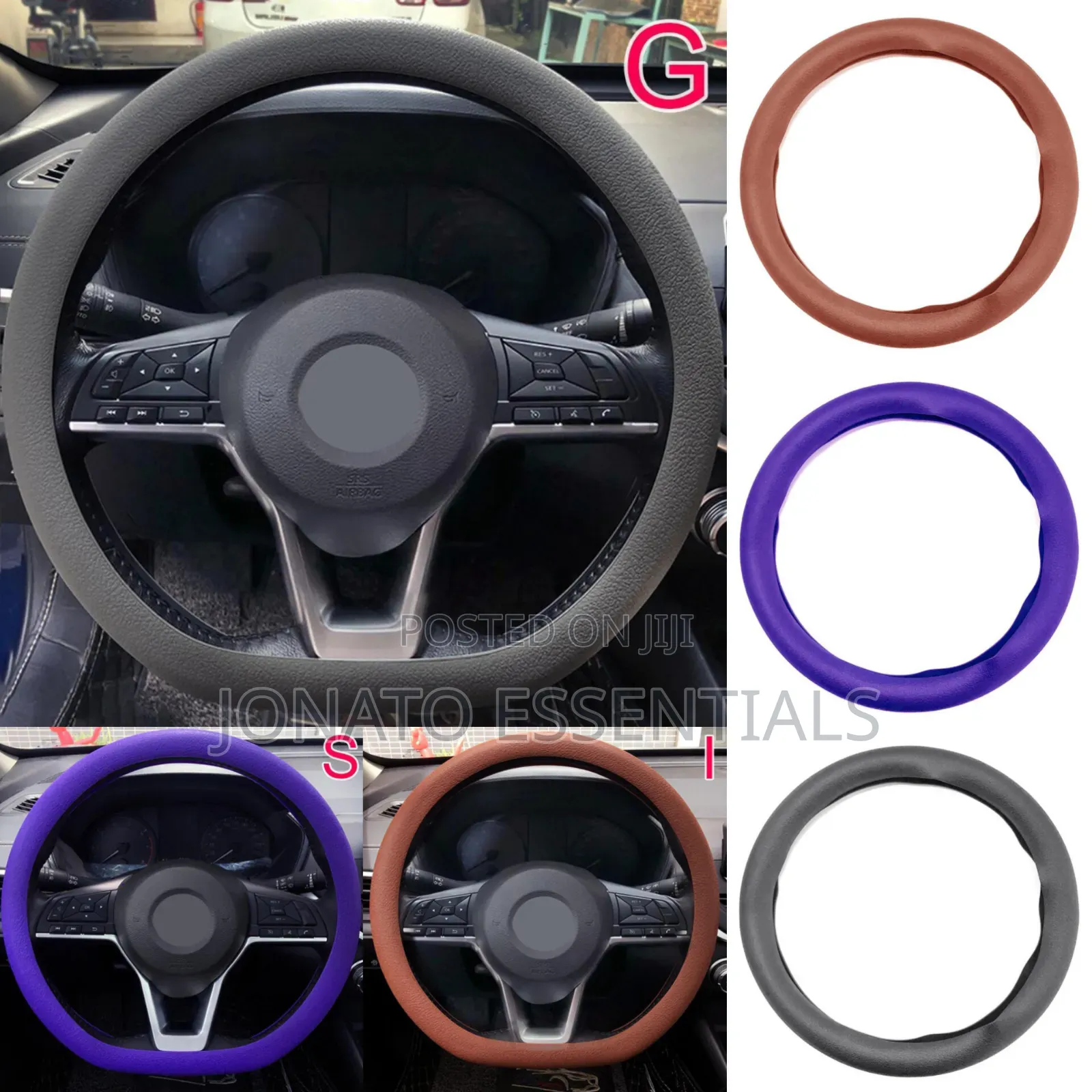 Universal Silicone Steering Wheel Cover