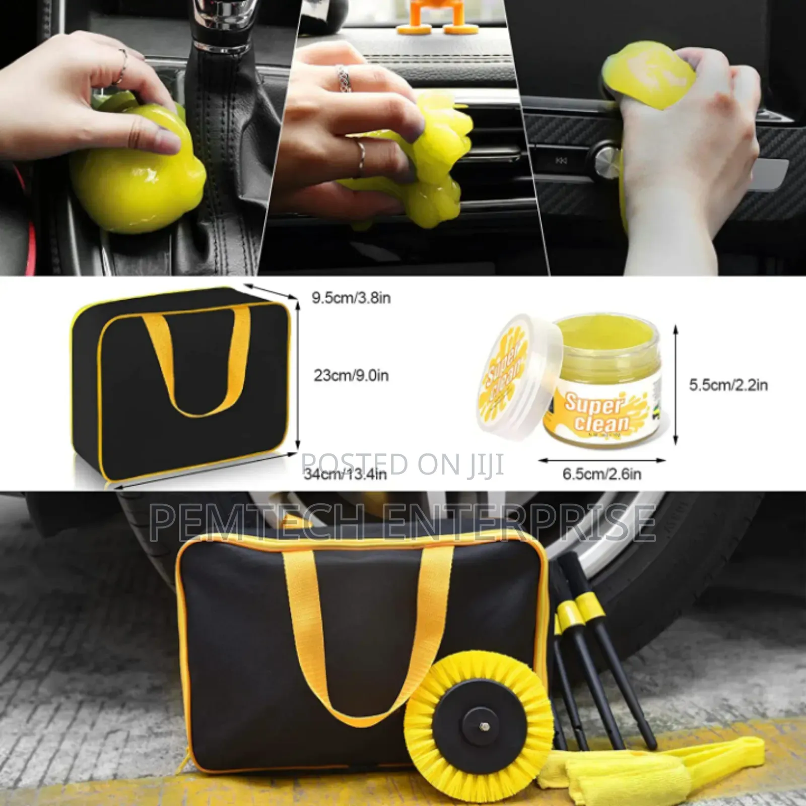 Car Cleaning Brush Set.
