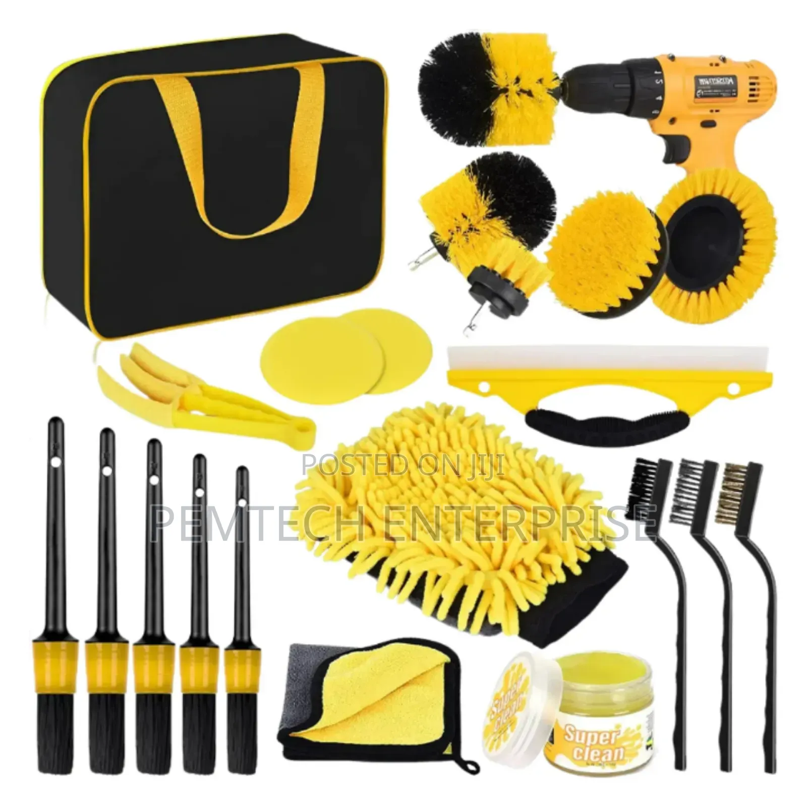 Car Cleaning Brush Set.