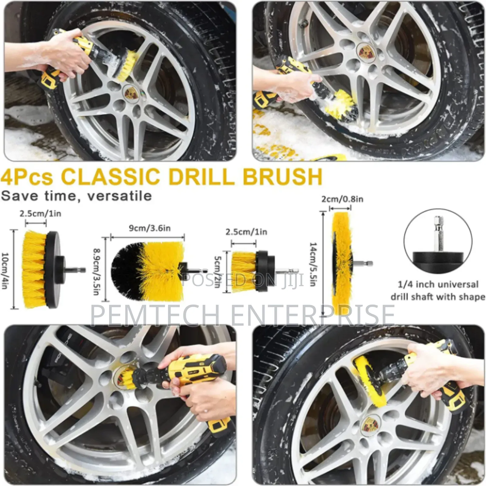 Car Cleaning Brush Set.
