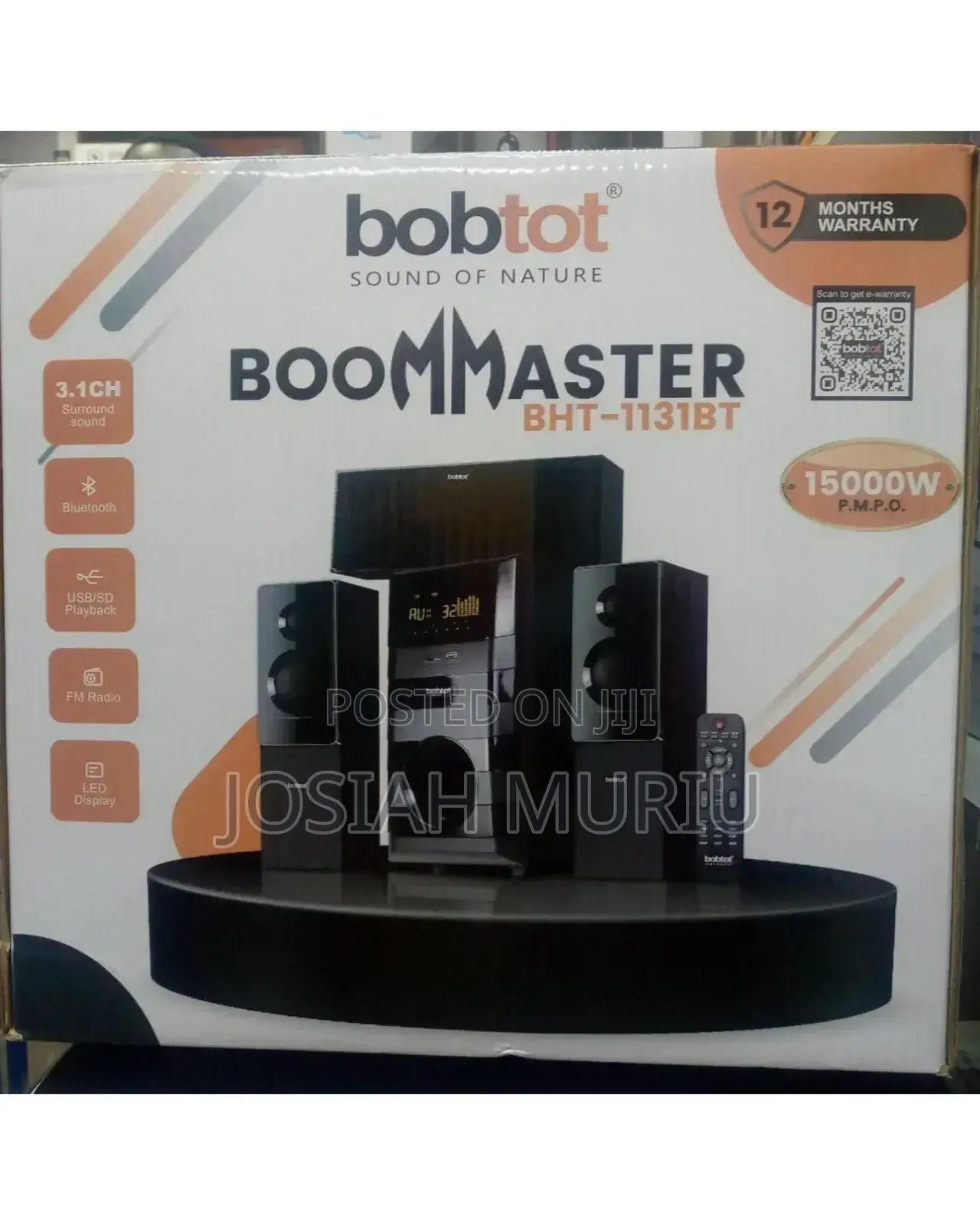 Sayona Boom Masterbht 1131bt 15000watts 3.1 Channels