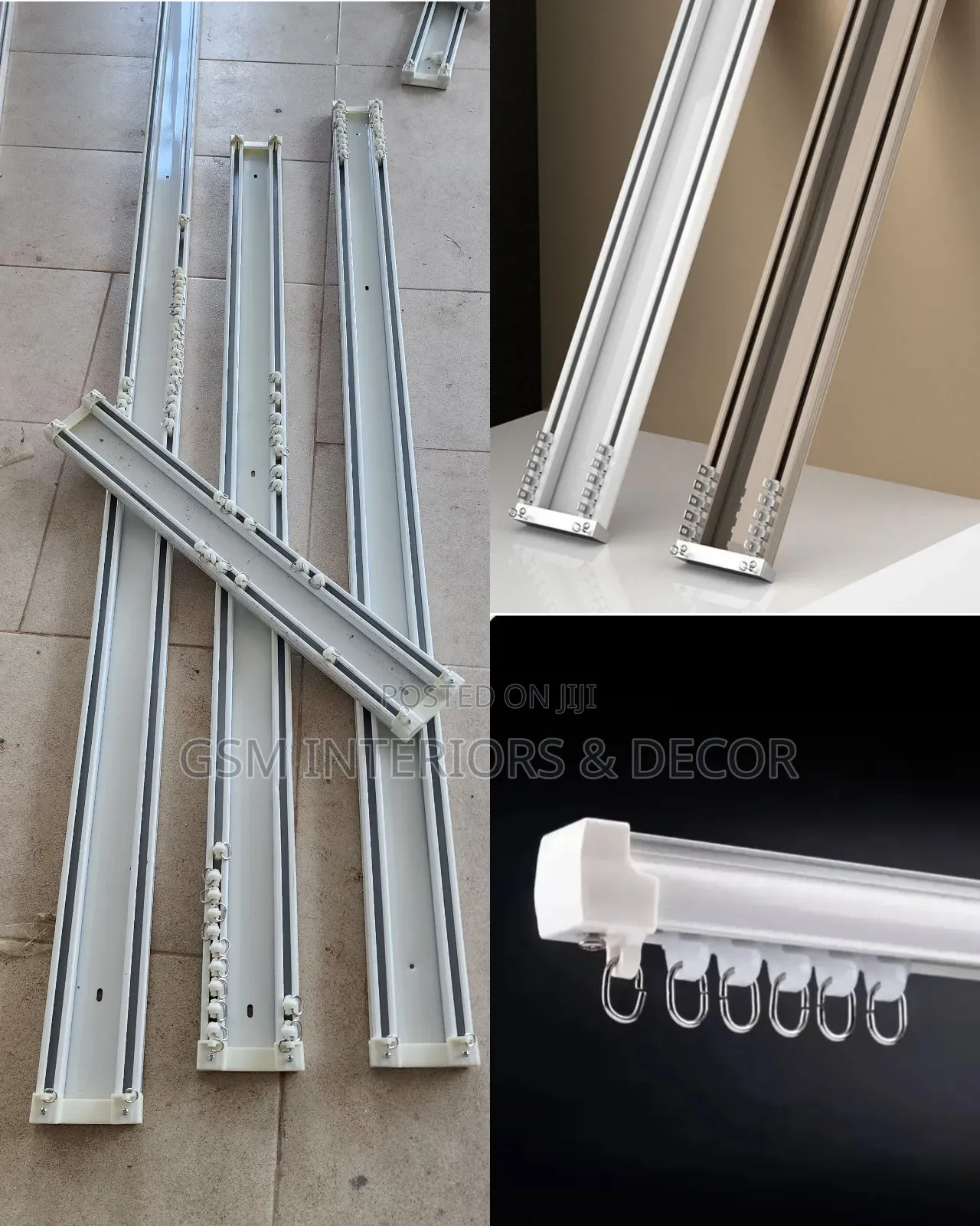 Aluranium.Curtain Rails for Modern Houses