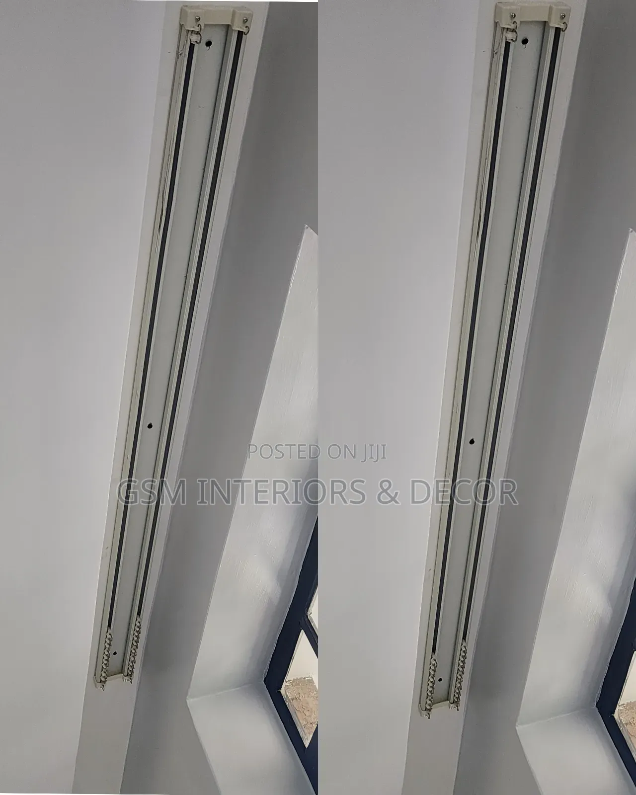 Aluminium Curtain Rails for Hidden Ceiling Curtains