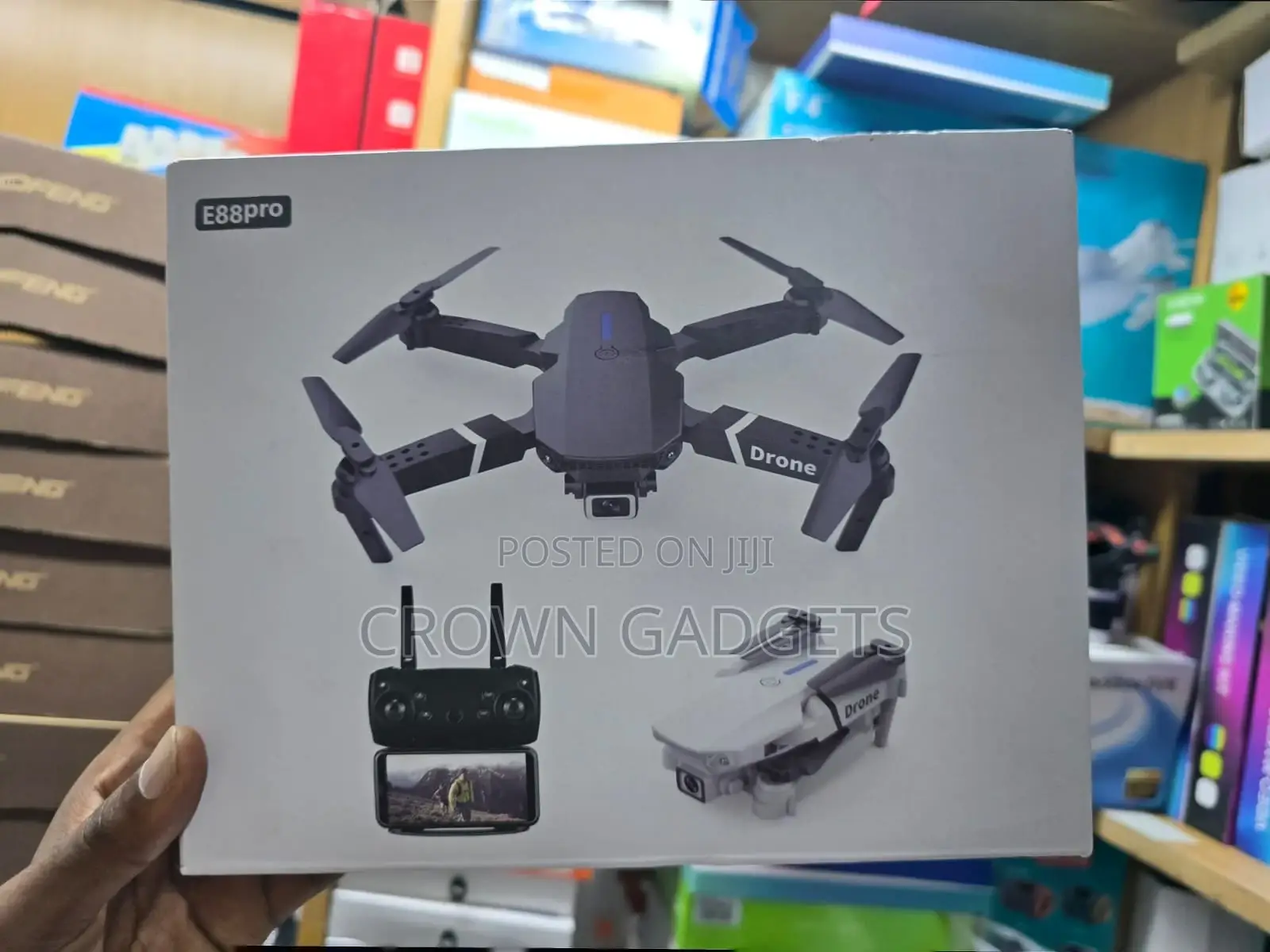E88 Pro Foldable Drone Dual Camera Beginner Friendly