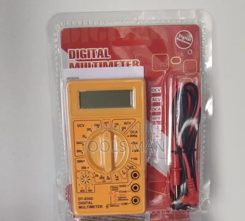 Digital Multimeter. Dt-830d Handheld Mini Meter
