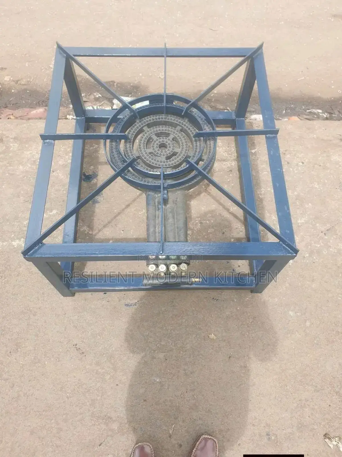 Mild Steel 3 Ring Single Gas Burner