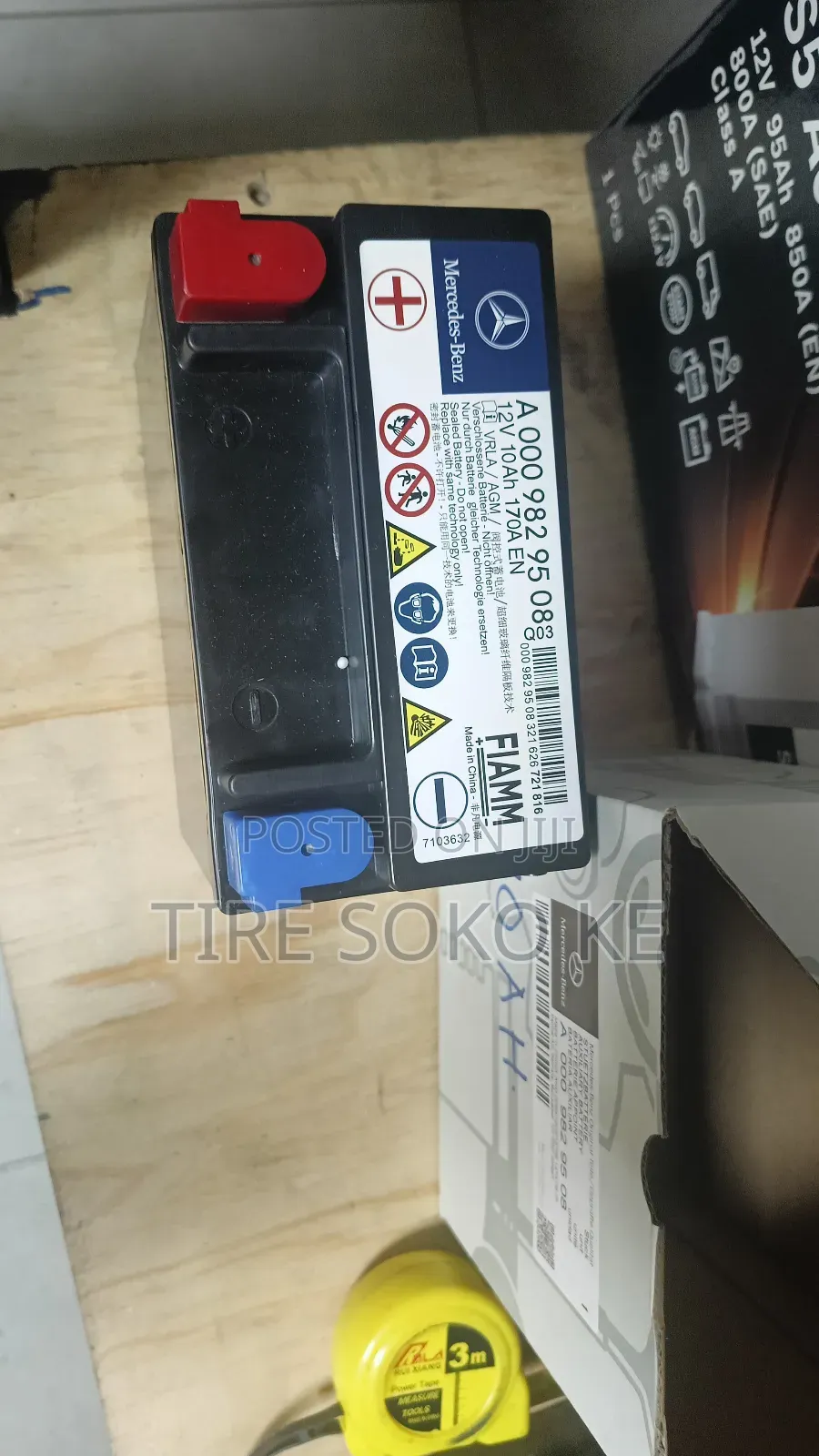 Mercedes Benz A.G.M Auxillary Battery