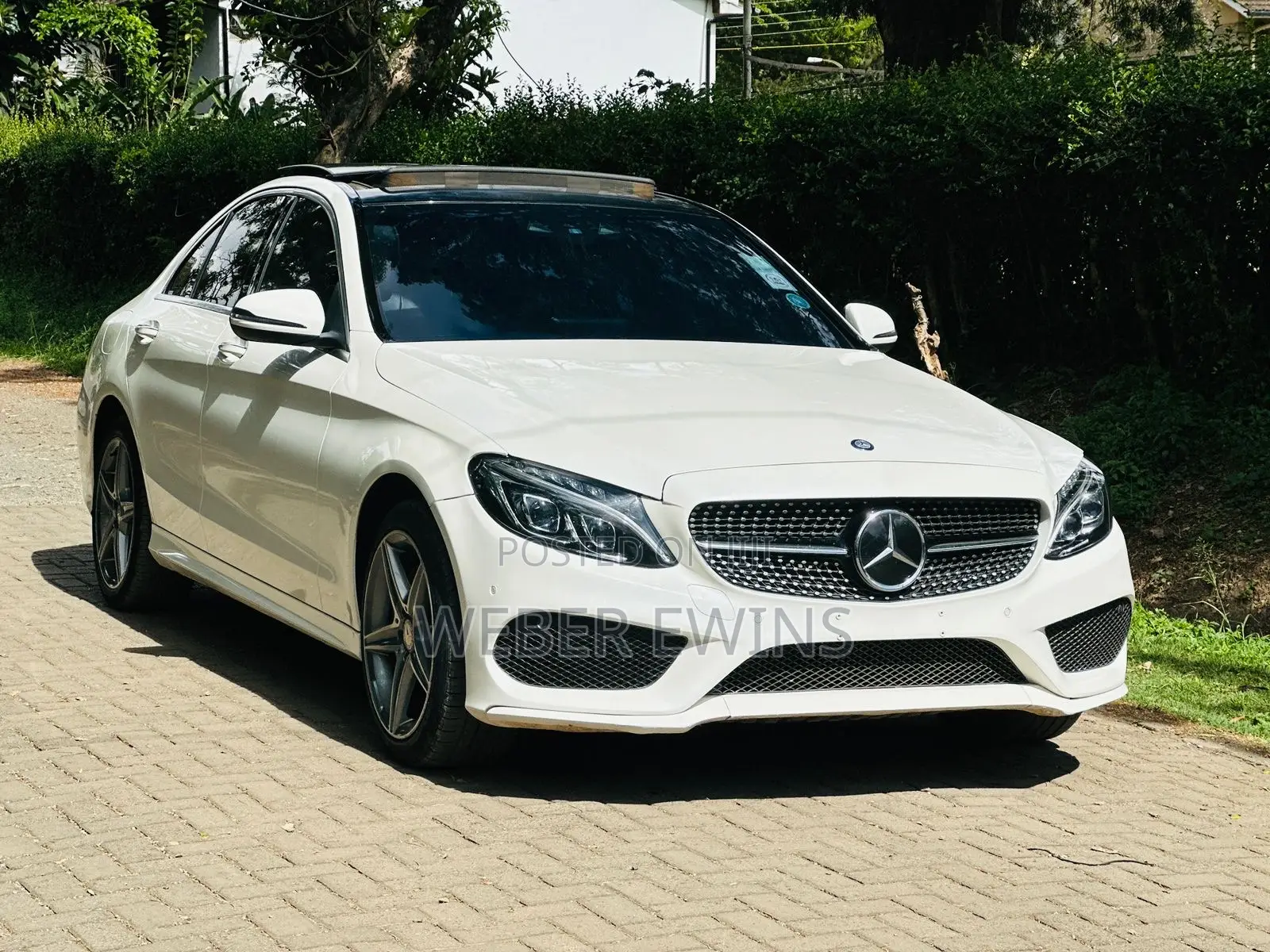 Mercedes-Benz C200 2016 White