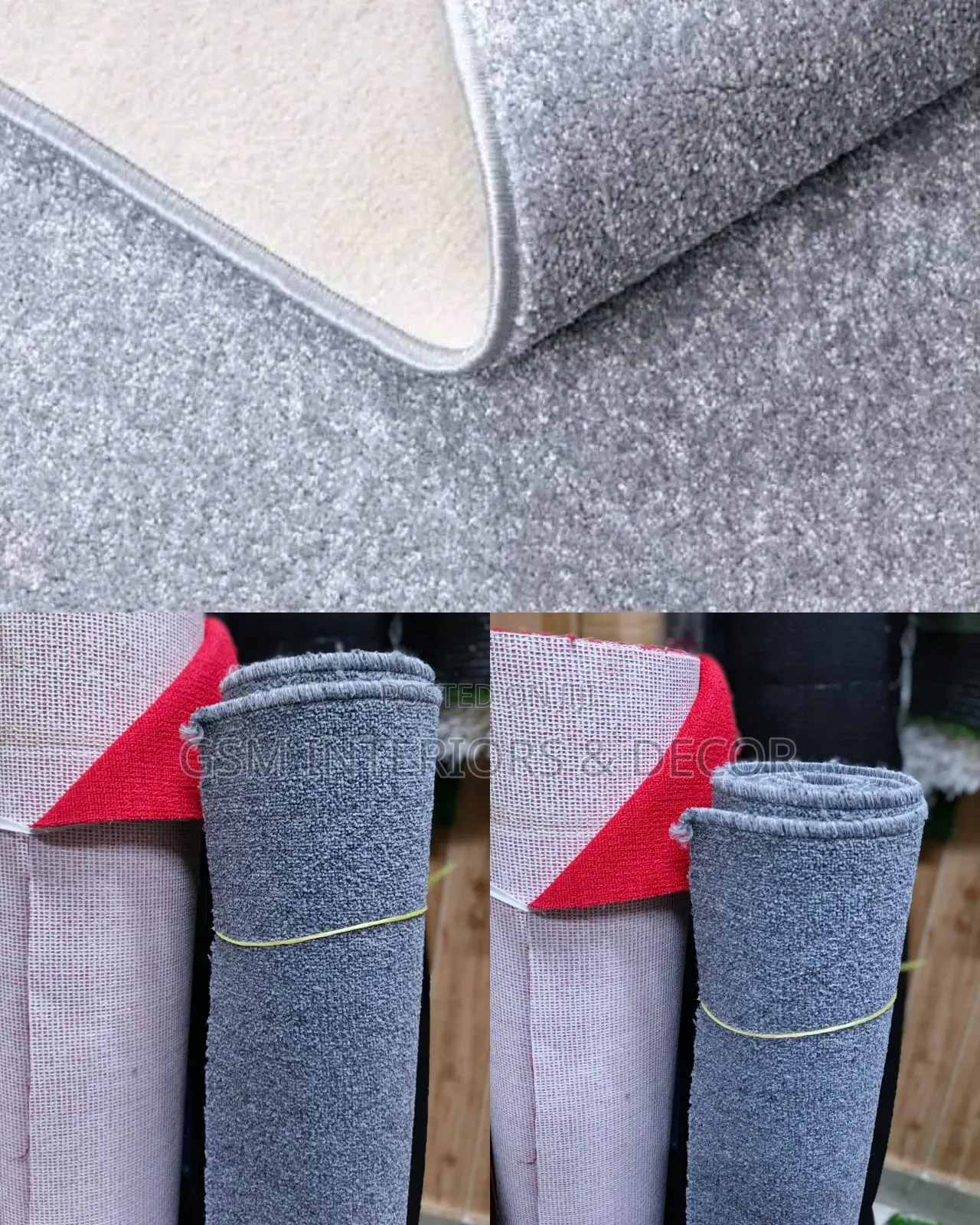 Bright Grey Wall to Wall Carpets in Homedecor