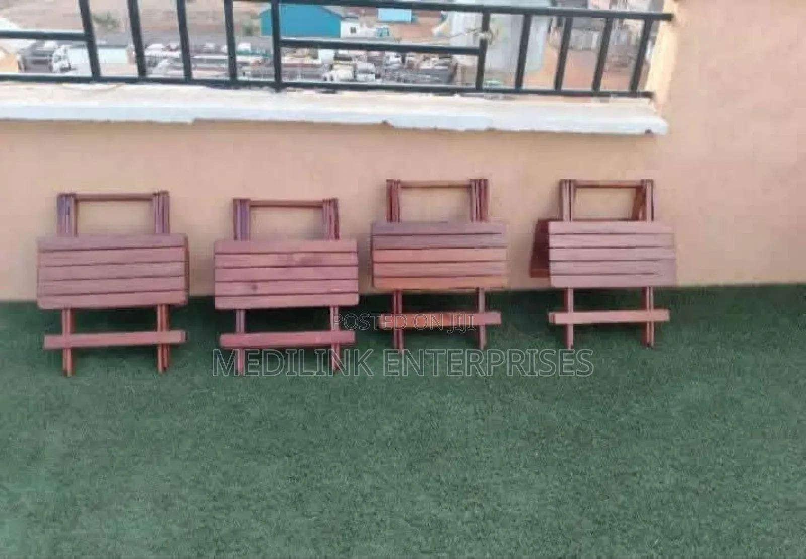 Mahogany Wooden Foldable Camping Chairs