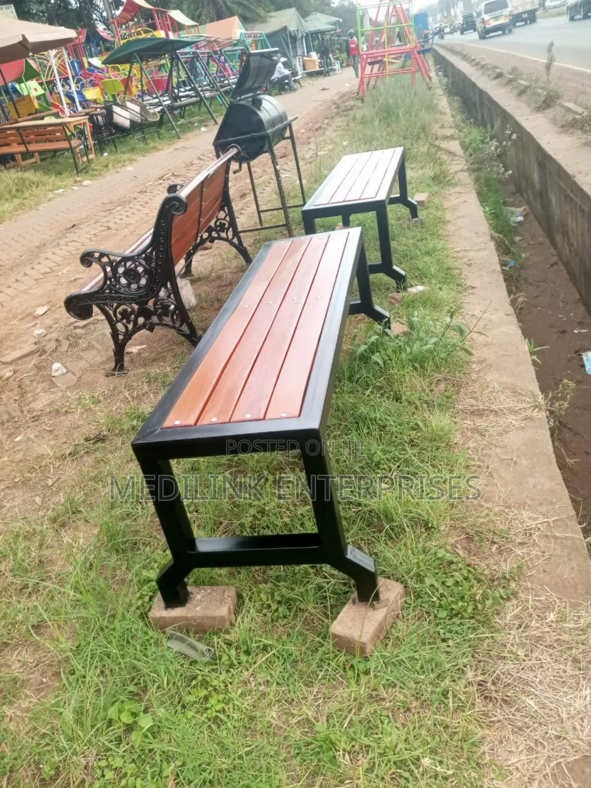 Waiting Bay Backless 6ft Benches