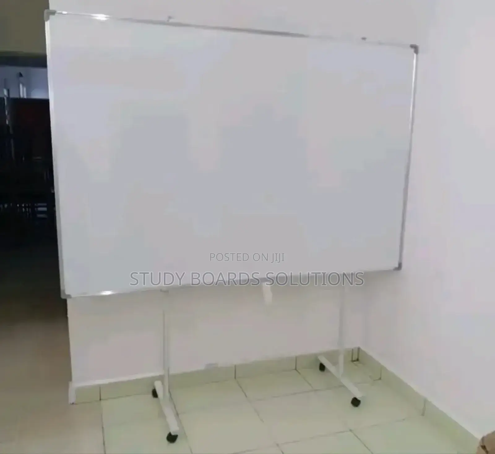 6ftx4ft Magnetic Whiteboard With Wheeled Portable Stand for Schools