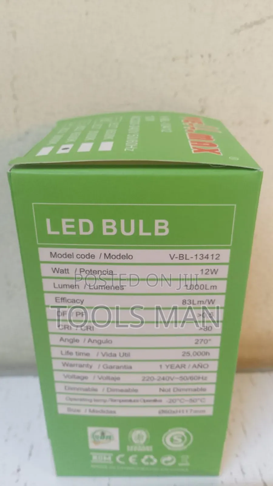Vellmax 12w Led Bulb.