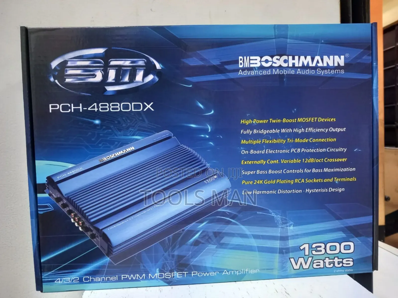 Boschmann PCH-4880dx Car Power Amplifier.