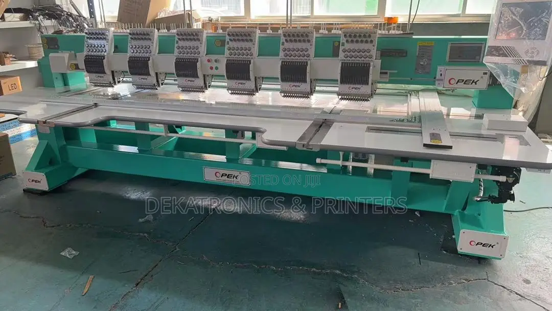 Opek 6 Head 12 Needles Embroidery Machine