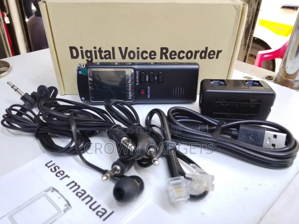 Usb Digital Audio Voice Recorder With Headphones