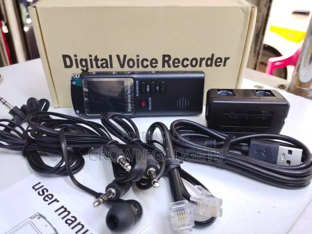 Usb Digital Audio Voice Recorder With Headphones